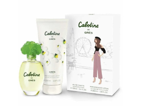 Gres Cabotine Eau De Toilette Vaporisateur 100ml Coffret 2 Produits