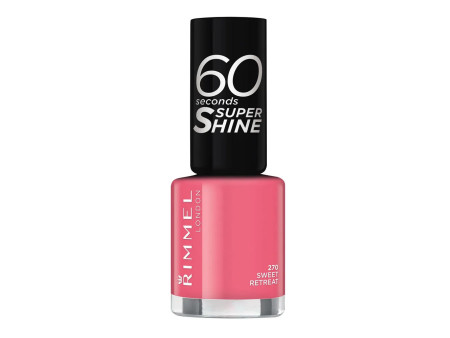 Rimmel London 60 Seconds Super Shine Nail Lacquer 270 Sweet Retreat