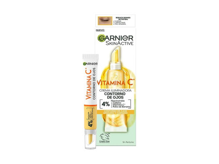 Garnier Skinactive Vitamina C Crema Iluminador Contorno De Ojos 15ml