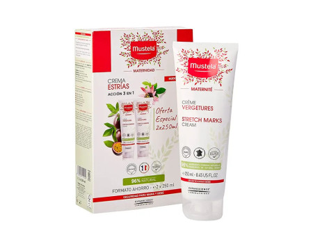 Mustela Crème Prévention Vergetures 2x250ml