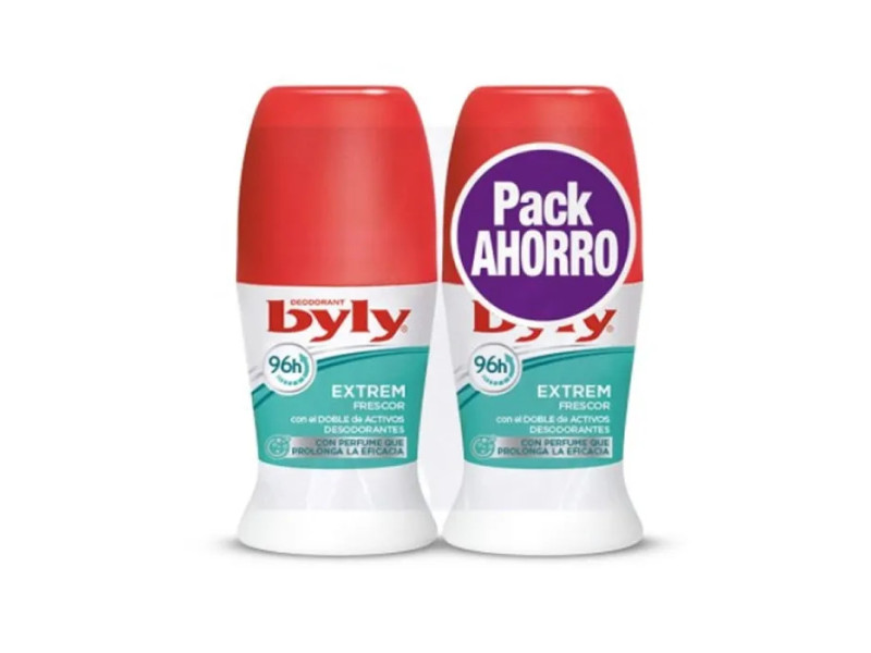 Byly Extrem Freshness Roll-On Déodorant 2x50ml