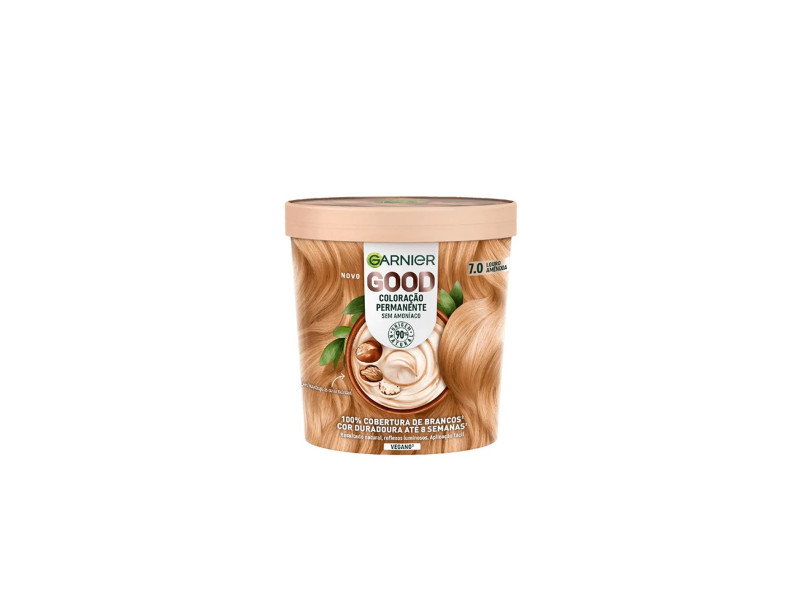 Garnier Good Coloración Permanente 7,0 Rubio Almendra 1 U