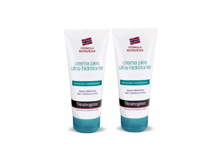 Neutrogena Crème Pieds Très Secs Et Abîmés 2x100ml