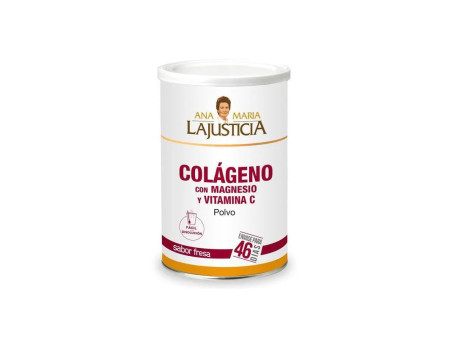 Ana María Lajusticia Lajusticia Collagène Magnésium y Vitamine C Goût Fraise 350g