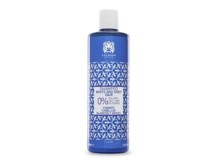 Valquer Shampoo White And Grey Hair 0% 400ml