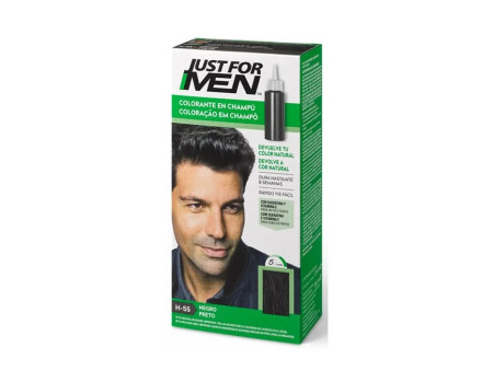Just For Men Natural Black Shampoo Shampooing Colorant 30ml
