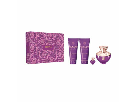 Versace Dylan Purple Eau De Parfum Vaporisateur 100ml Coffret 4 Produits