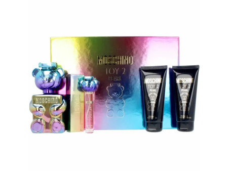 Moschino Toy 2 Pearl Eau De Parfum Vaporisateur 100ml Coffret 4 Produits