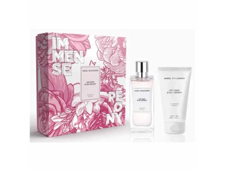 Angel Schlesser Les Eaux D'Un Instant Immense Peony Eau De Toilette Spray 100ml Coffret 2 Produits