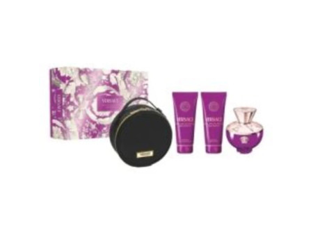 Versace Dylan Purple Eau de Perfume Spray 100ml Set 4 Pieces