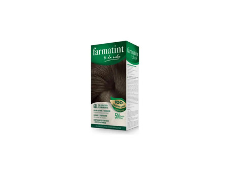 Farmatint Gel Coloration Permanent 5N Châtain Clair 150ml