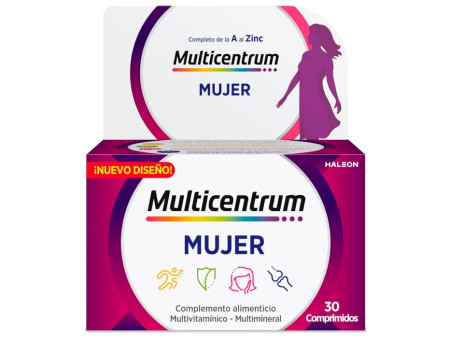 Multicentrum Femme 30 Comprimés 