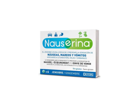 Deiters Nauserina 6 Comprimés