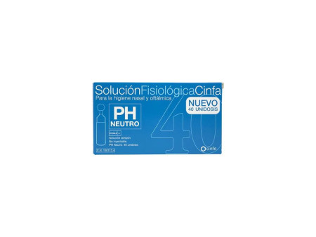 Cinfa Solución Fisiológica Para Higiene Nasal 40 Unidosis