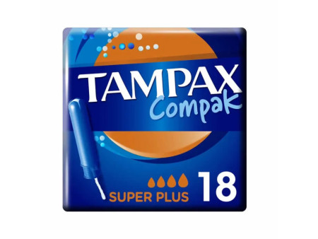Tampax Compak Super Plus 18 Units