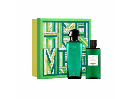 Hermès Eau D'Orange Verte Eau De Cologne Vaporisateur 100ml Coffret 2 Produits