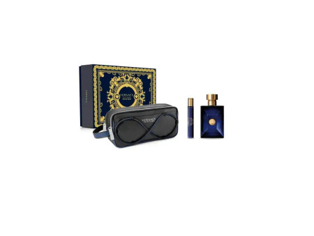 Versace Dylan Blue Eau De Toilette Vaporisateur 100ml Coffret 3 Produits