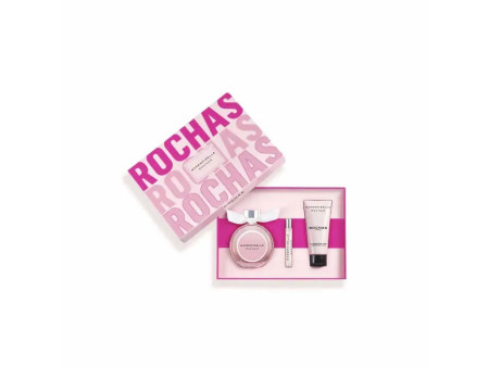 Rochas Mademoiselle Eau De Parfum Vaporisateur 90ml Coffet 3 Produits