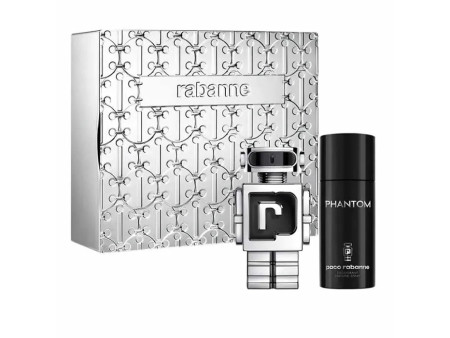 Paco Rabanne Phantom Eau De Toilette Vaporisateur 100ml Cofret 2 Produits
