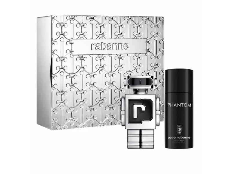 Paco Rabanne Phantom Eau De Toilette Vaporisateur 100ml Cofret 2 Produits
