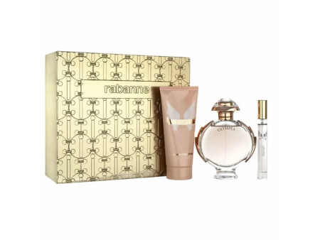 Paco Rabanne Olympea Eau De Parfum Vaporisateur 80ml Coffret 3 Produits