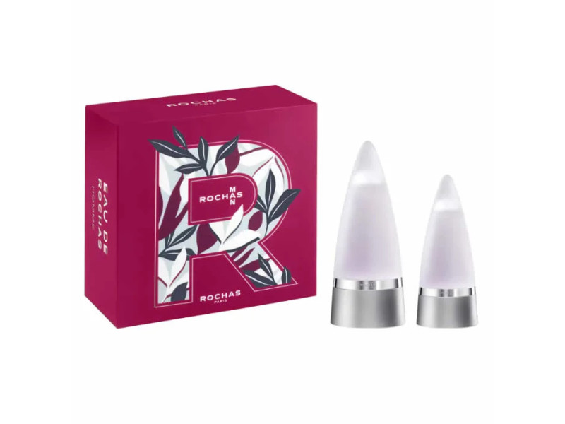 Rochas Man Eau De Toilette Spray 100ml Coffret 2 Produits