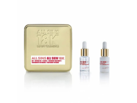 All Sins 18k All Skin Efg Oxygen 15 Days Intensive Treatment Coffret 2 Produits