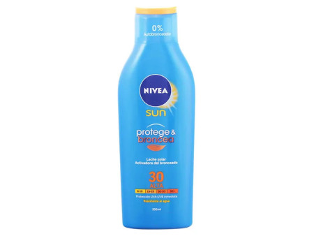 Nivea Sun Lait Protecteur Protect And Bronze Spf30 200ml