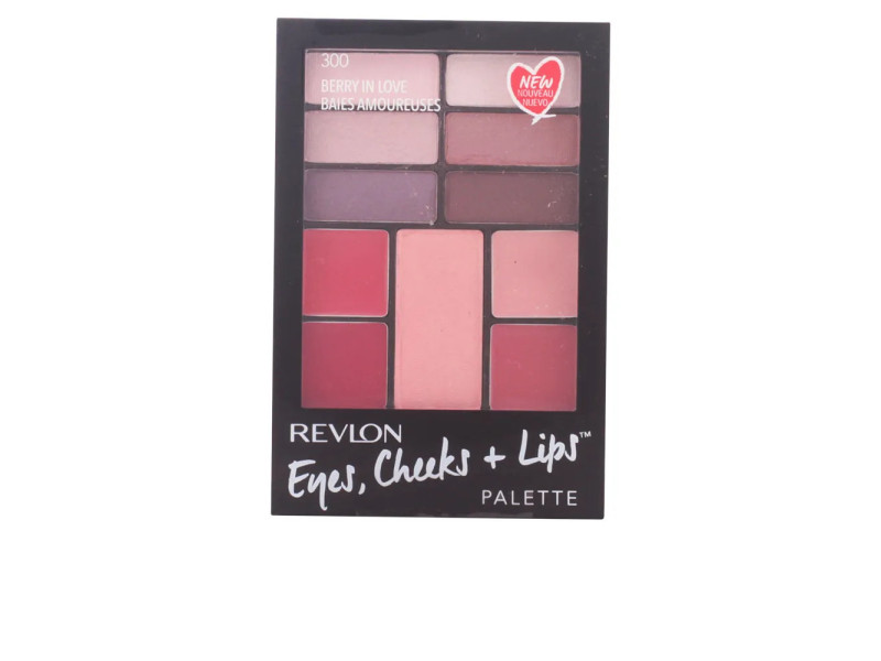 Revlon Eyes Cheeks Lips Palette 300 Berry In Love