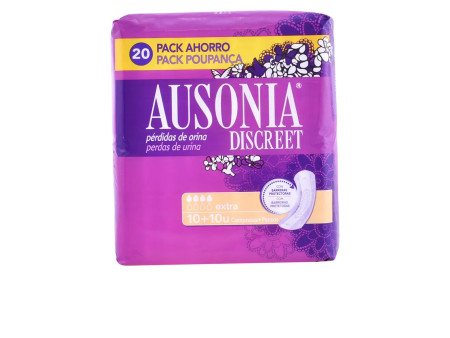 Ausonia Discreet Extra erviettes Hygiéniques 20 Unités