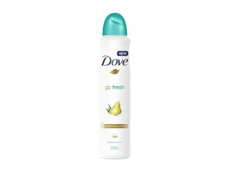 Dove Go Fresh Pear And Aloe Vera Déodorant Antiperspirant 48h Vaporisateur 250ml