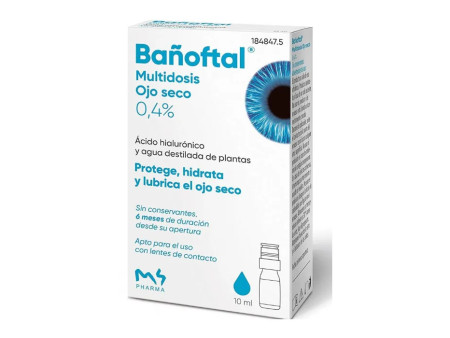 Bañoftal Multidose Yeux Secs 10ml