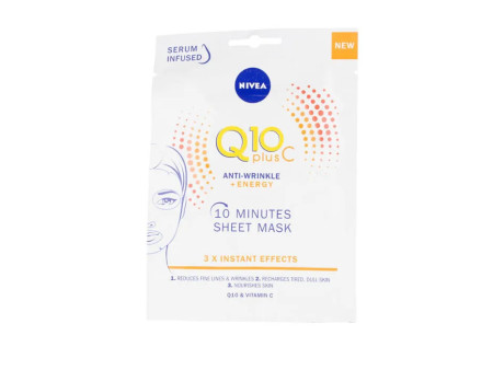 Nivea Q10+Vitamin C Anti Wrinkle Energizing Face Mask