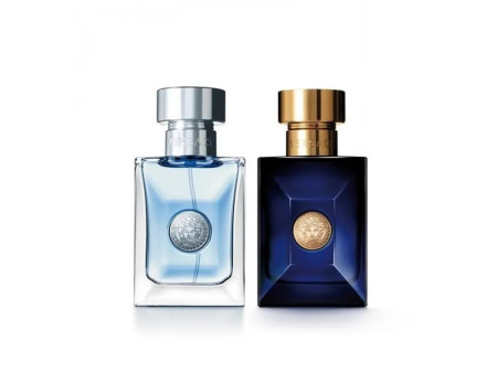 Versace Dylan Blue Man + Pour Homme Eau De Toilette Spray 30ml Set 2 Pieces