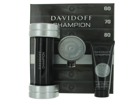Davidoff Champion Eau De Toilette Vaporisateur 90ml Coffret 2 Produits