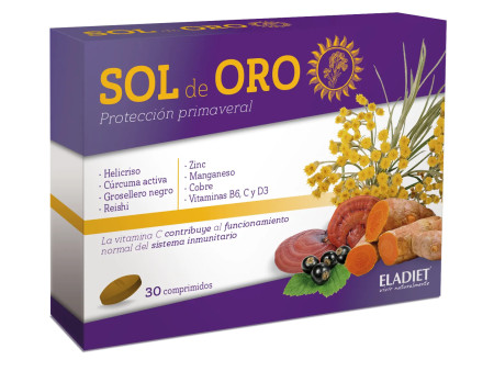 Eladiet Sol De Oro 30 Comp