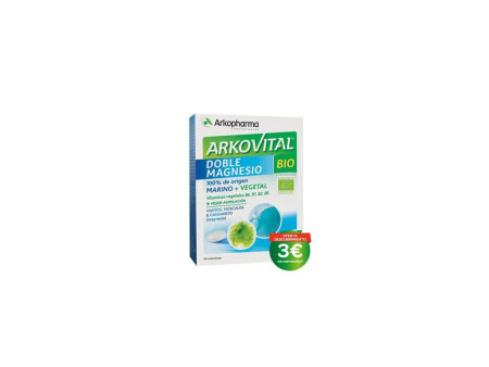 Arkopharma Arkovital Double Magnésium Bio 30 Comprimés