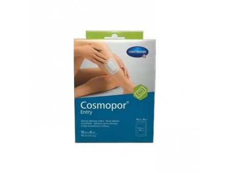 Cosmopor Entry Adhesive Dressing 10 X 8 Cm 10 Units Hartmann