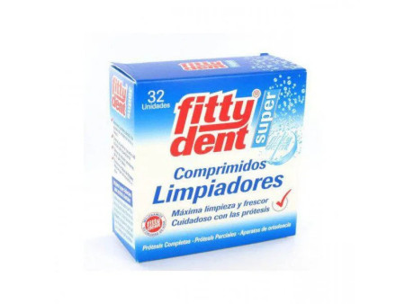 Fittydent Comprimidos Limpiadores