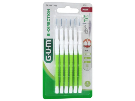 Gum Gomme Bi-Direction 0,7mm Vert