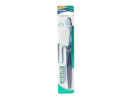 Gum Original White Brosse À Dents Medium Compacte 1 Brosse À Dents