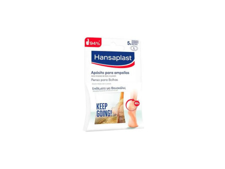 Hansaplast Apósito Para Ampollas 5 Unidades