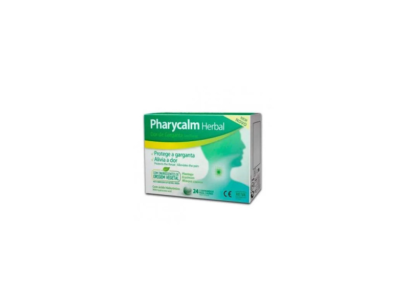 Reva Pharycalm Maux De Gorge À Base De Plantes 24 Comprimés