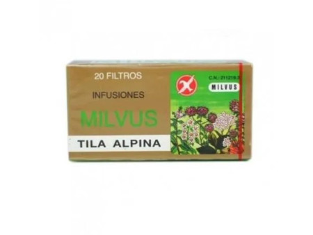 Milvus Tila Alpina Infusion 20 Sachets