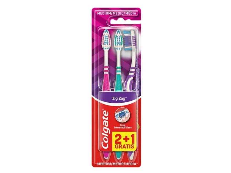 Cepillo Colgate Zig Zag 2 + 1