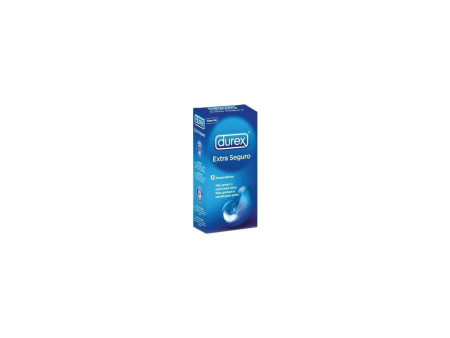 Durex Supplémentaire Coffre-Fort Préservatifs 12 Unités