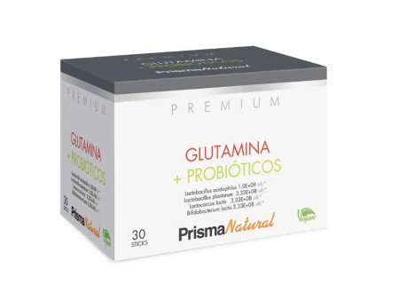 Prisma Natural Glutamine + Probiotics 30 Sticks x 4.37g