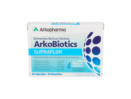 Arkopharma Arkobiotics Supraflor 10 Capsules 