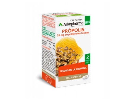 Arkopharma Arkocápsulas Propolis 40 Capsules 