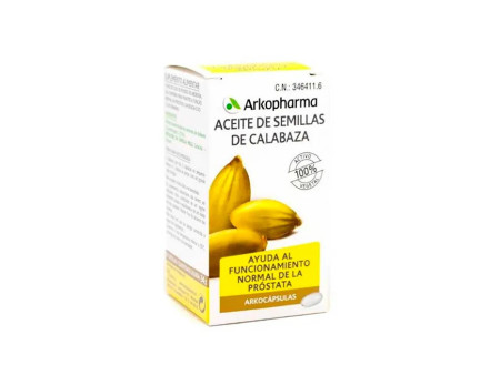 Arkopharma Arkocápsulas Huile de Pépins de Courge 50 Capsules 